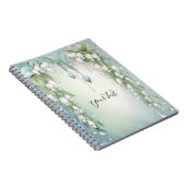 Waterverf Lily van het Valley Notitieboek (Rechterzijde)