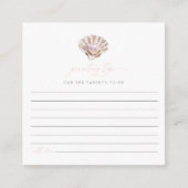 Waterverf Little Pearl Ouderschap Tips Informatiekaartje (Voorkant)