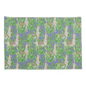 Waterverf Llama en Catus Pattern Kussensloop (Achterkant-Rechts)