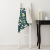 Waterverf Llama-vlagpatroon Sherpa Deken (In situ)