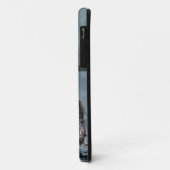 Waterverf Lonely Wolf Howling over het meer Case-Mate iPhone Case (Achterkant/links)