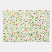 Waterverf losse expressie Summer floral Theedoek (Horizontaal)