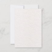 Waterverf Lotus Floral Freehand-tekening Kaart (Achterkant)