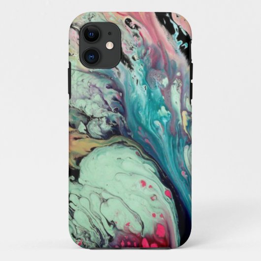 waterverf Love Case-Mate iPhone Case (Achterkant)