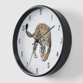 waterverf luipaard oerwoud kat geschilderd diereng (Hoek)