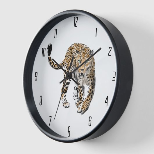 waterverf luipaard oerwoud kat geschilderd diereng (Hoek)