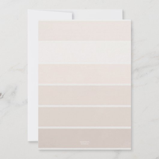 Waterverf Lynx Winter Baby shower Kaart (Achterkant)