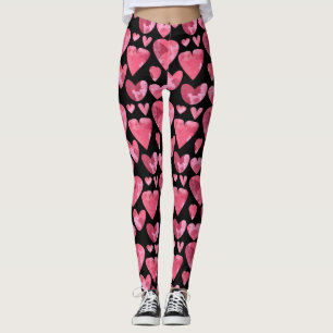 Waterverf maakt afdrukken Leggings