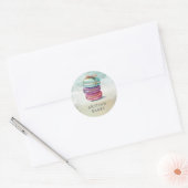 Waterverf Macaron Cookies Baker Product Labels (Envelop)