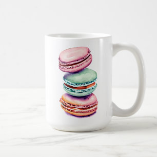 Waterverf Macaron Koffiemok