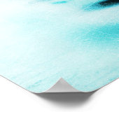 Waterverf Macaron Macaron Bakery Cake Poster (Hoek)