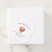 Waterverf Macrame Logo | Business Hang Label (In situ)