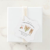 Waterverf Macramé Logo | Business Hang Label (In situ)