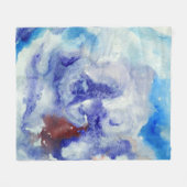 Waterverf Magic Fleece Deken (Voorkant (Horizontaal))