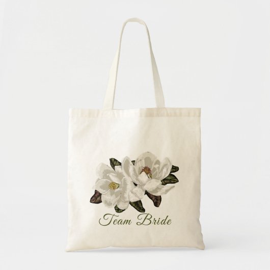 Waterverf magnolia blossom tote bag (Voorkant)
