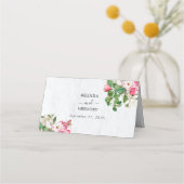 Waterverf Magnolia Flowers Wedding (Achterkant)