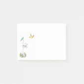 Waterverf mailbox met vogels post-it® notes (Voorkant)