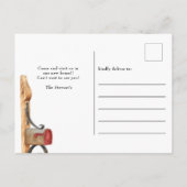 Waterverf Mailbox We hebben de aankondiging verpla (Achterkant)