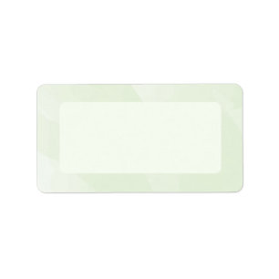 Waterverf Mailing Label, Mint Groen Etiket