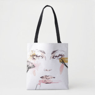 Waterverf Makeup Face Draagtas