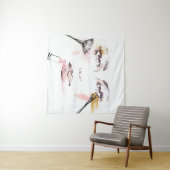 Waterverf Makeup Face Wandkleed (In Situ (horizontaal))