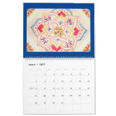 Waterverf Mandala Style Kalender (Mar 2027)