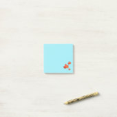 Waterverf Maple Leaf Post-it® Notes (Op bureau)
