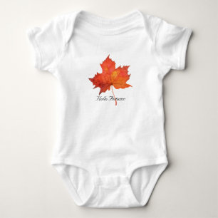 Waterverf Maple Leaf Romper