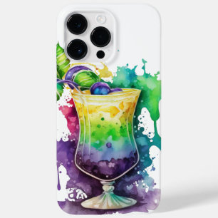 WATERVERF MARDI GRAS BEVERAGES Case-Mate iPhone 14 PRO MAX HOESJE