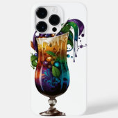 WATERVERF MARDI GRAS BEVERAGES Case-Mate iPhone CASE (Achterkant)
