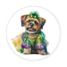 WATERVERF MARDI GRAS PUPPY DOGS