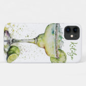Waterverf Margarita Case-Mate iPhone Case (Achterkant (horizontaal))