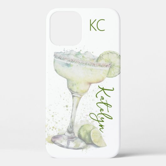 Waterverf Margarita Case-Mate iPhone Case (Achterkant)