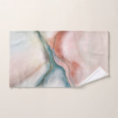 Waterverf Marmer Flow Abstract Bad Handdoek (Handdoek)
