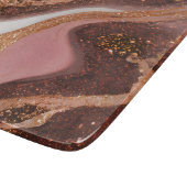 Waterverf Marmer voor Snijplank (Hoek)