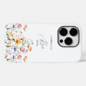 Waterverf Meadow Wildflower Moederdag Case-Mate iPhone Case (Achterkant (horizontaal))