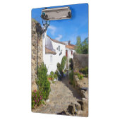 Waterverf mediterraan dorp klembord (Links)