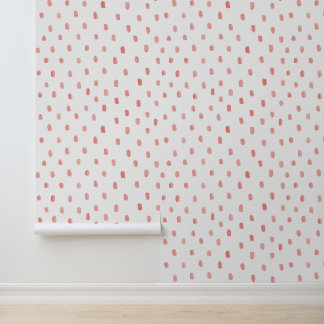 waterverf meisje minimalistische wallpaper behang