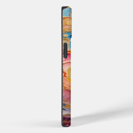 Waterverf Melkweg en planeten Case-Mate iPhone Case (Achterkant / Rechts)