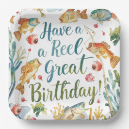 waterverf met het thema Verjaardag van de Gevist g Papieren Bordje