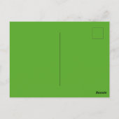 Waterverf met Schattigee cactus Briefkaart (Achterkant)