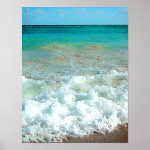 Waterverf met trilling poster