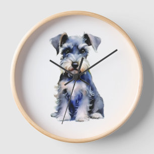 Waterverf Miniature Schnauzer