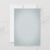 Waterverf Mint Green Rozen Wedding Kaart (Achterkant)