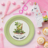 Waterverf Mint Julep Derby Party Papieren Bordje (Feest)