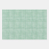 Waterverf Misty Pine-kerstboombos Inpakpapier Vel (Voorkant 3)