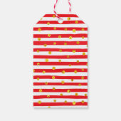 Waterverf Mode Girl Gift Labels Cadeaulabel (Achterkant)