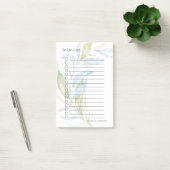 Waterverf Modern Boho Leafy Branches Post-it® Notes (Kantoor)