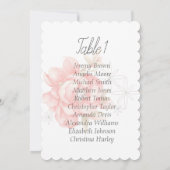 Waterverf moderne rode pioen zitkaart kaart (Achterkant)