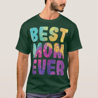 Waterverf moeder moeder moeder moeder moeder moede t-shirt